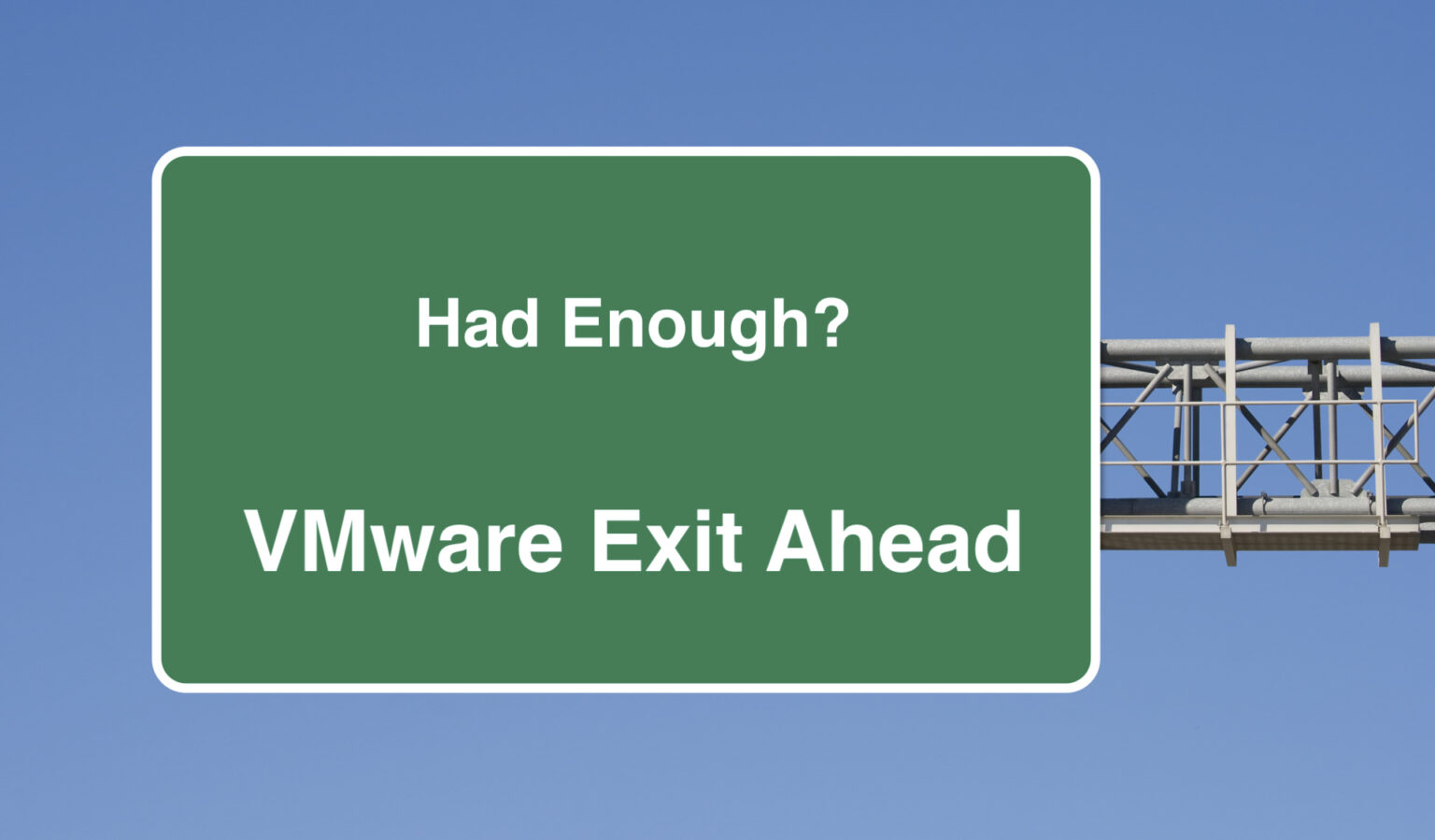 The roi of a vmware exit verge io
