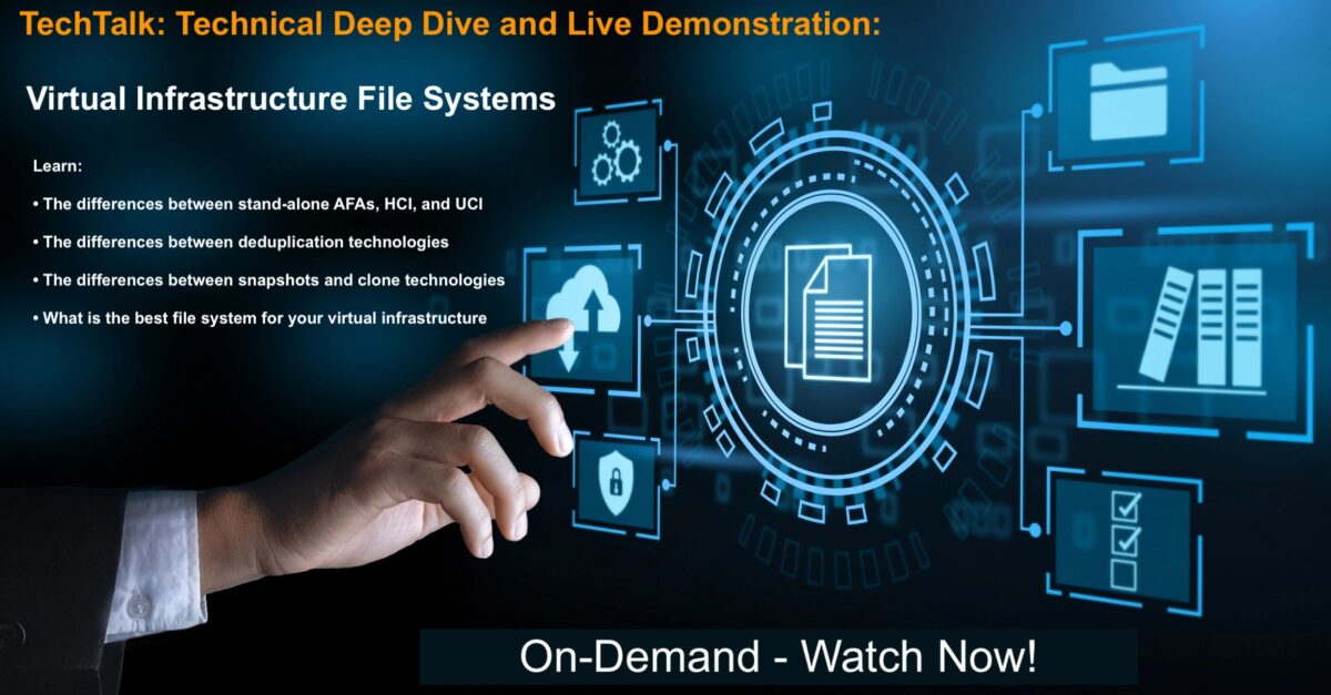 TechTalk: Deep Dive on Virtual Infrastructure File Systems - Verge.io