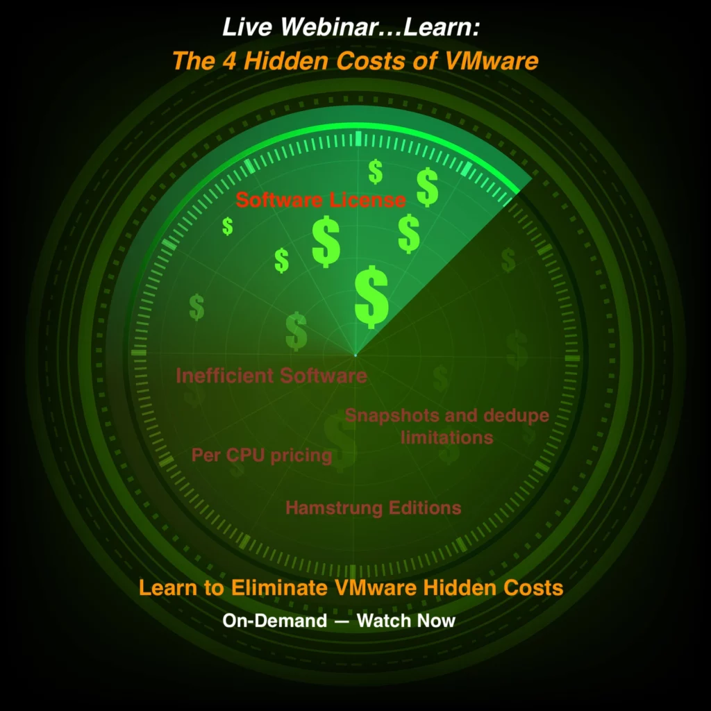 On-Demand VMware Hidden Costs Webinar Banner