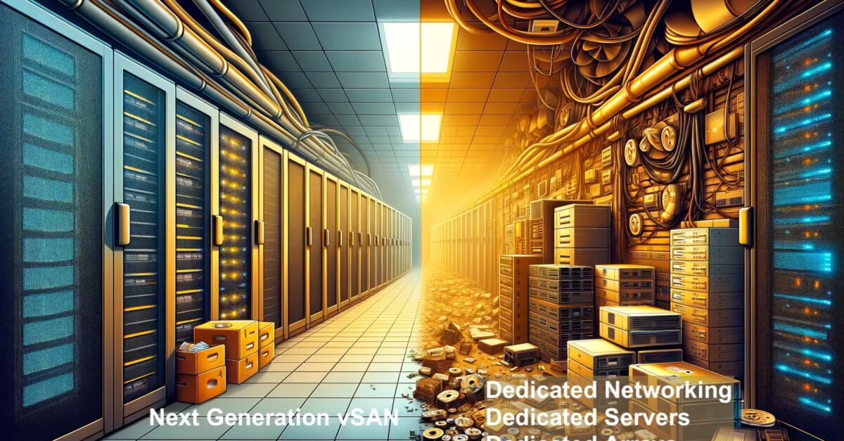 vSAN vs. Dedicated Arrays - Verge.io