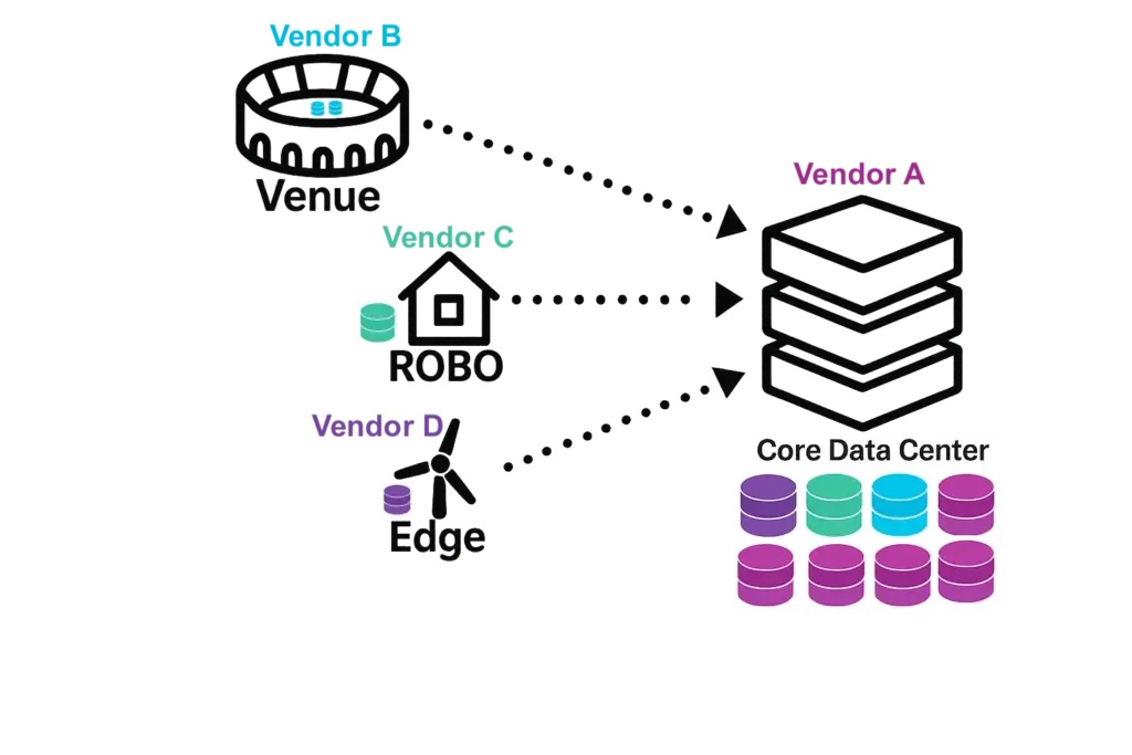 Storage Challenges at Distributed Sites
