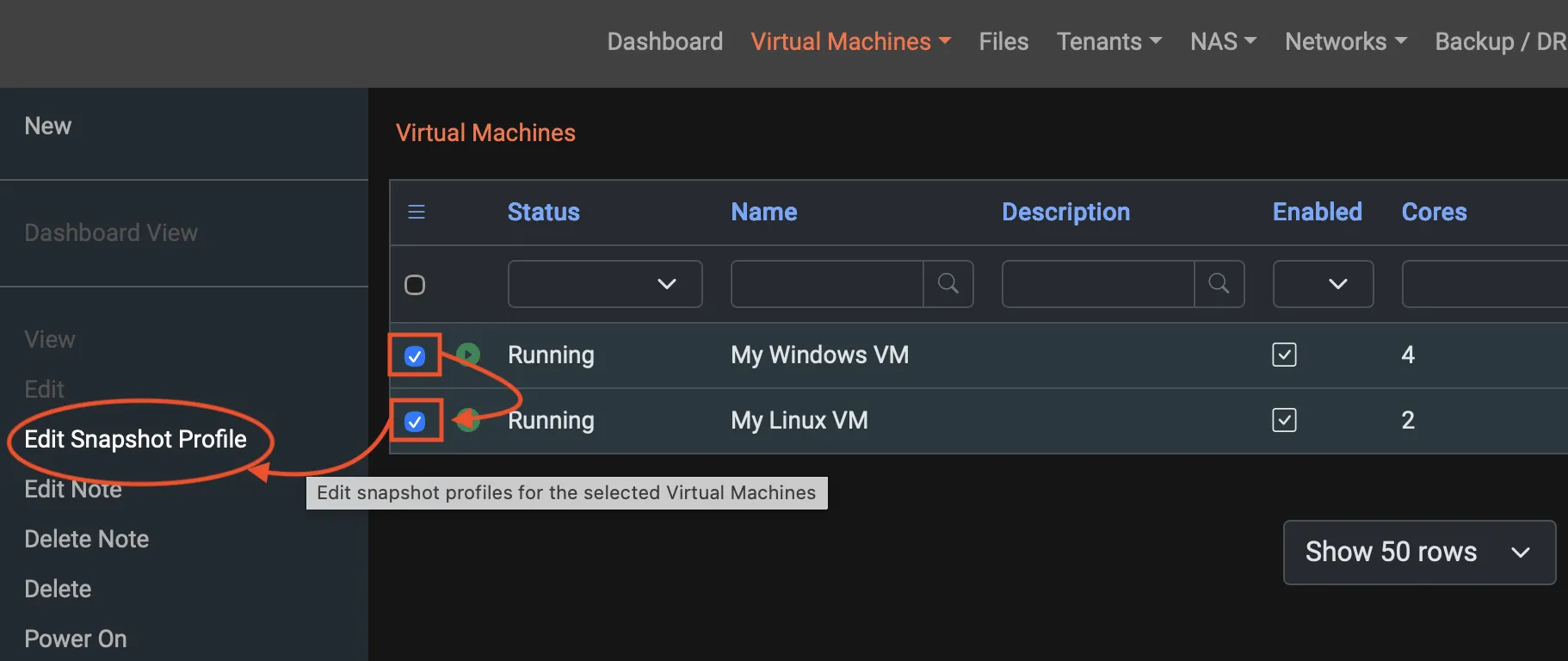 Select_VM_and_Edit_Snapshot_Profile