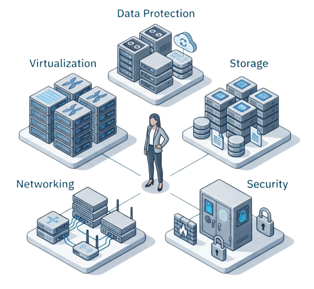 Midsize data center automation benefits Small IT Teams