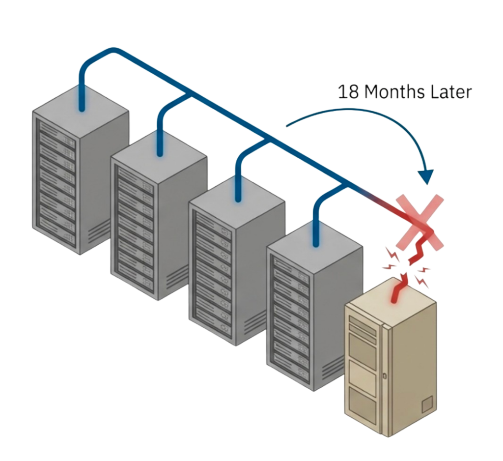 Midsize data center automation