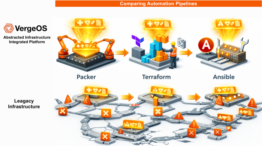 abstracted infrastructure saves automation