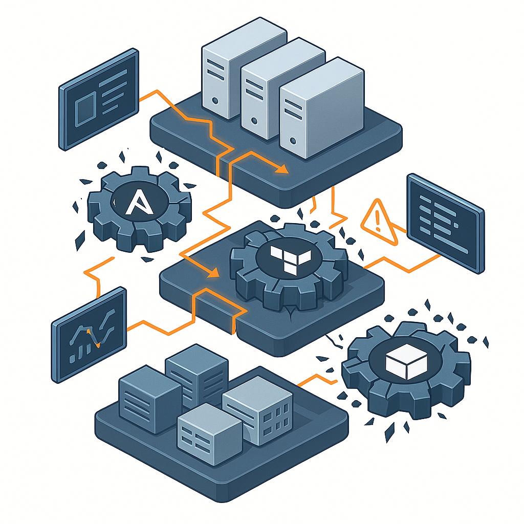 fragmented infrastructure breaks automation