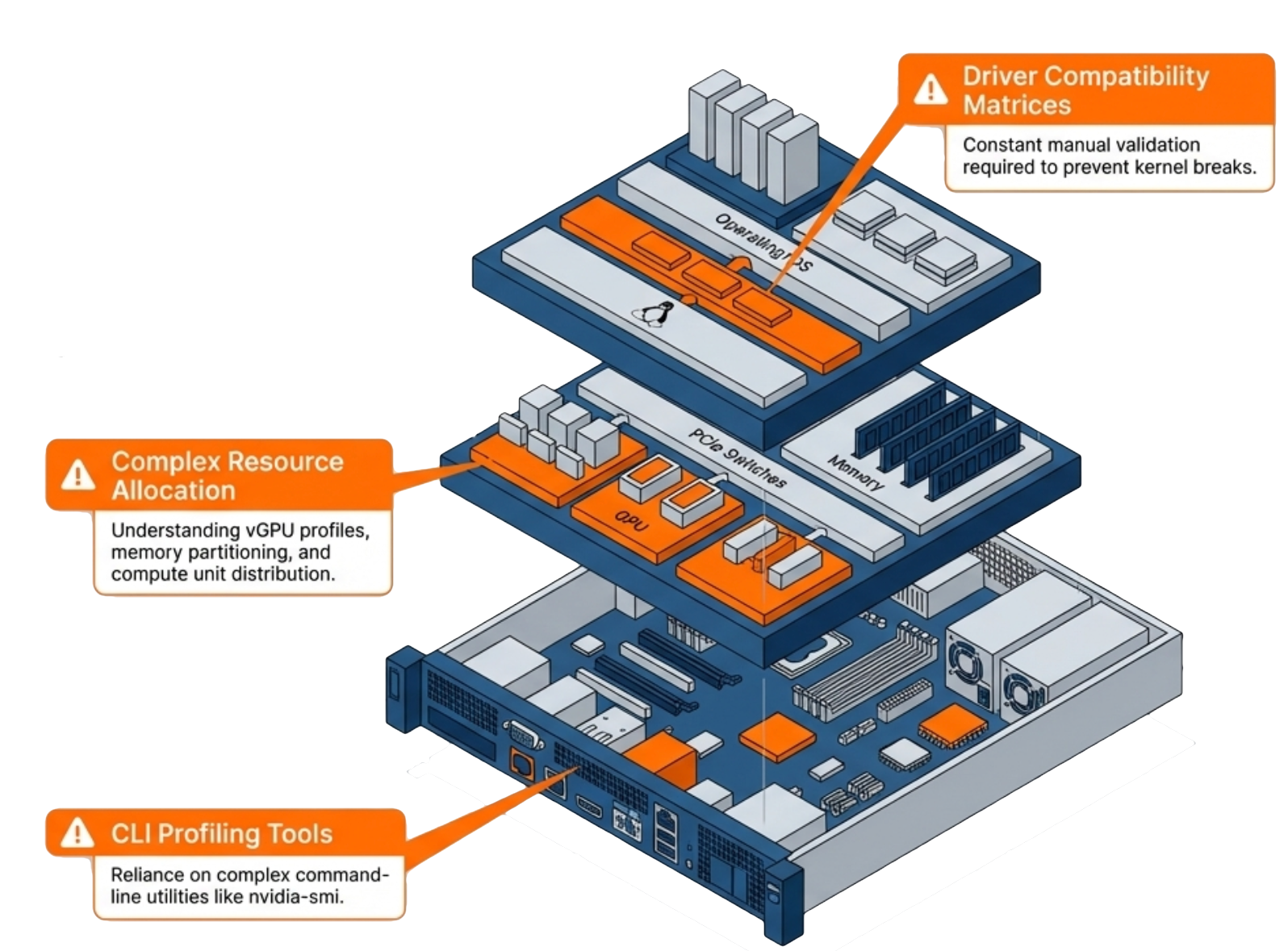 GPU infrastructure complexity without VergeOS