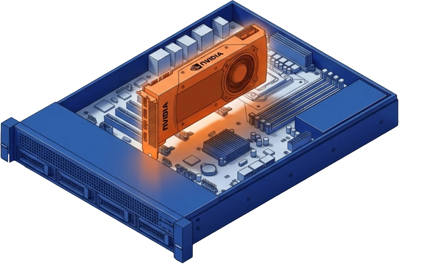 Server with NVIDIA GPU